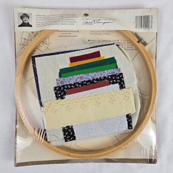 Designs For the Needle Applique Calic-O's Kit #2206 Winter Scene Vintage 1982 - Picture 8 of 11